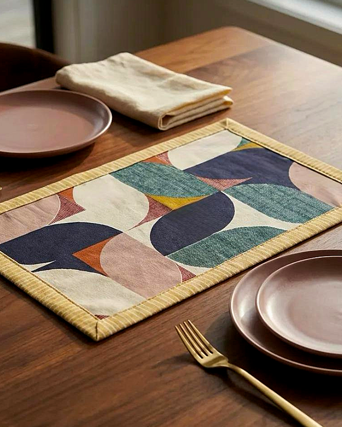 Magnolia Placemat, Mustard