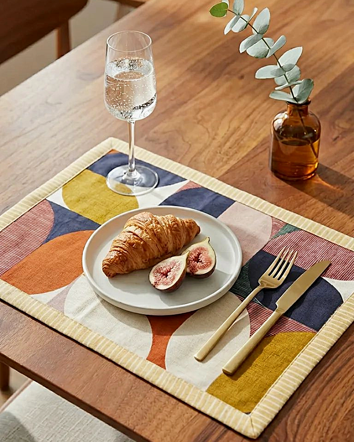 Magnolia Placemat, Mustard - Image 2