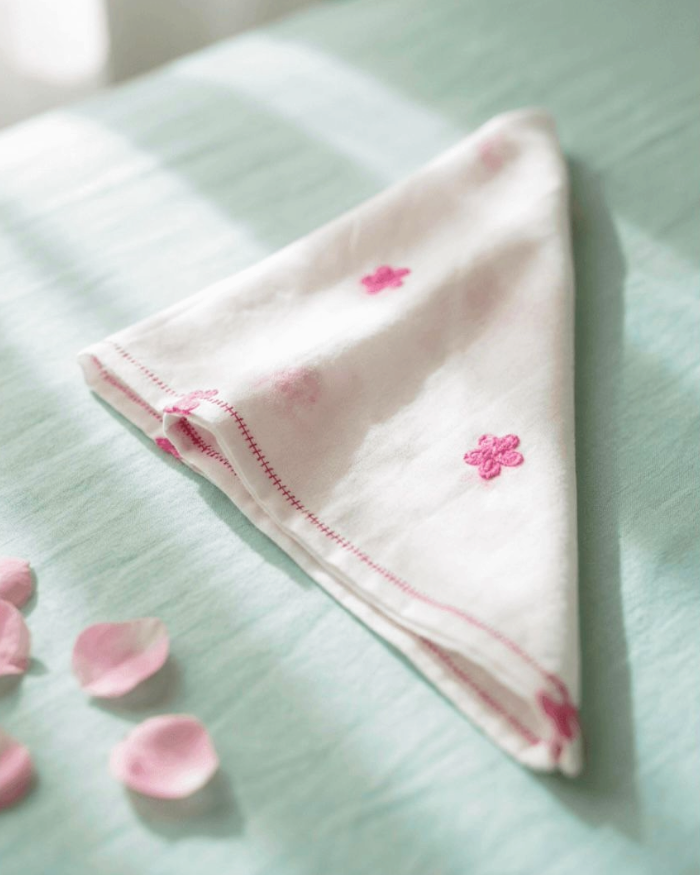 Fleur Napkin, Pink